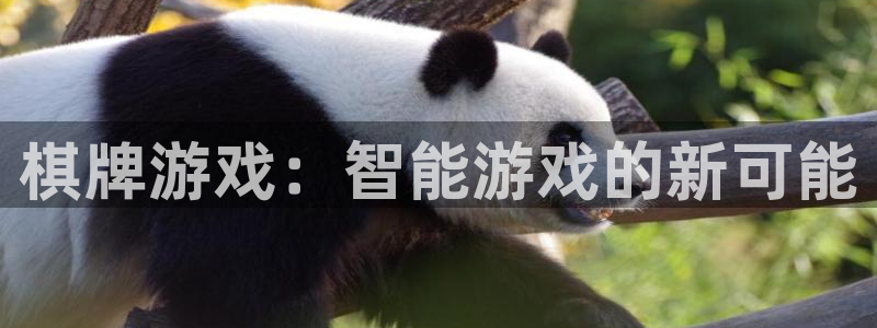 杏悦平台如何：棋牌游戏：智能游戏的新可能