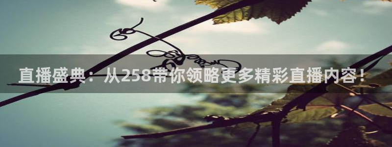 足球绿茵直播免费观看：直播盛典：从258带你领略更多精彩直播内容！
